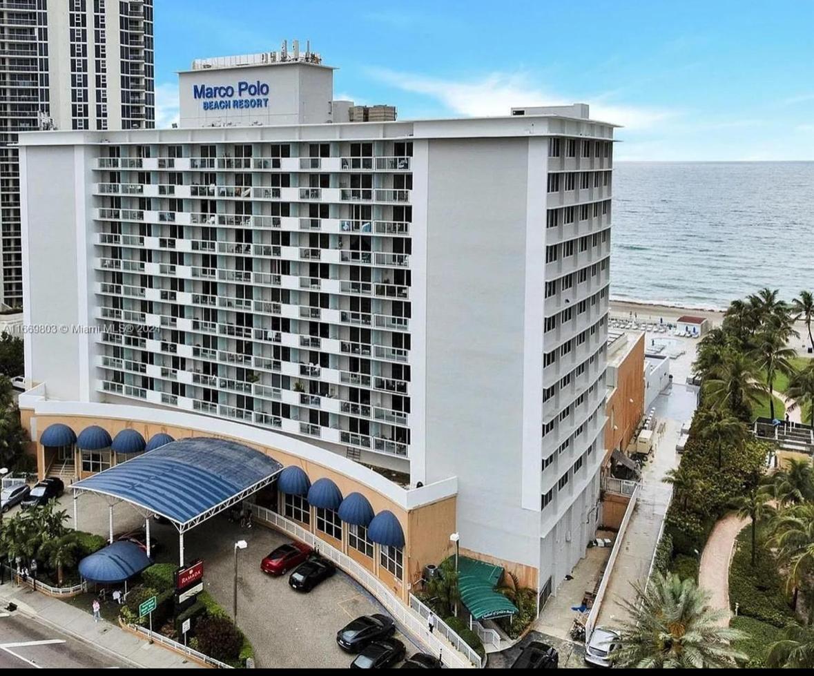 Marco Polo Beach Resort Condo With Balcony Pool, Beach,Gym,Free Parking Sunny Isles Beach Zewnętrze zdjęcie